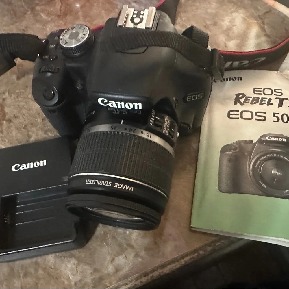 Canon Black DSLR Camera - EOS 500D